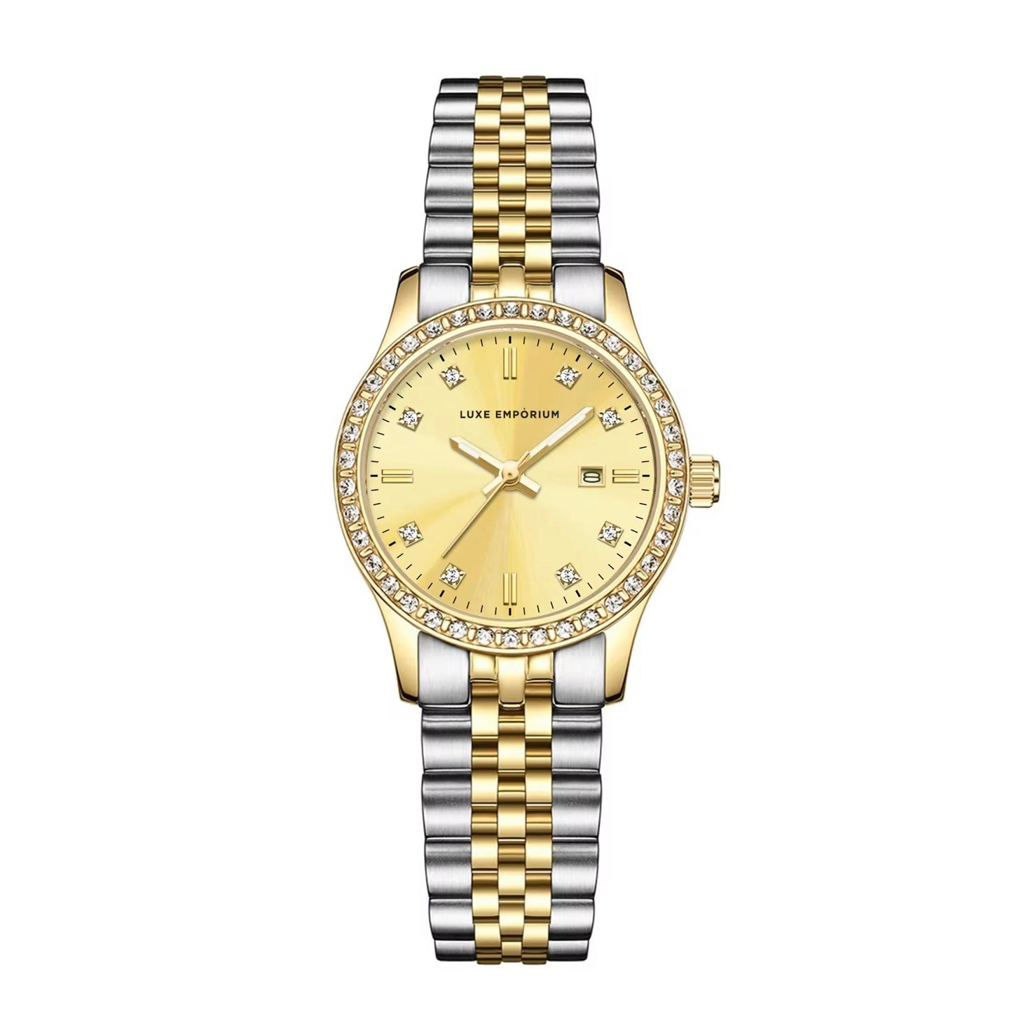 Two Tone Champagne Cavallia 30 Watch - Luxe Emporium x