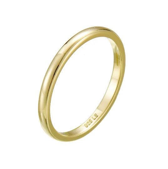 Gold Ayda Band Ring - Luxe Emporium x