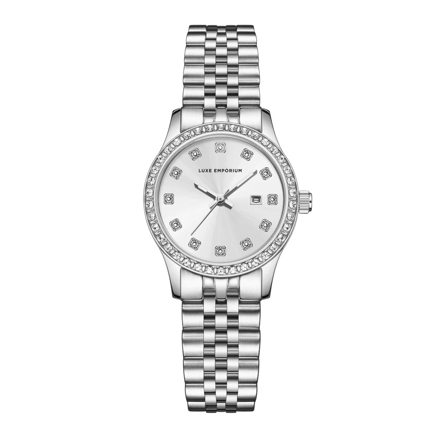 Radiant Silver Cavallia 30 Watch - Luxe Emporium x