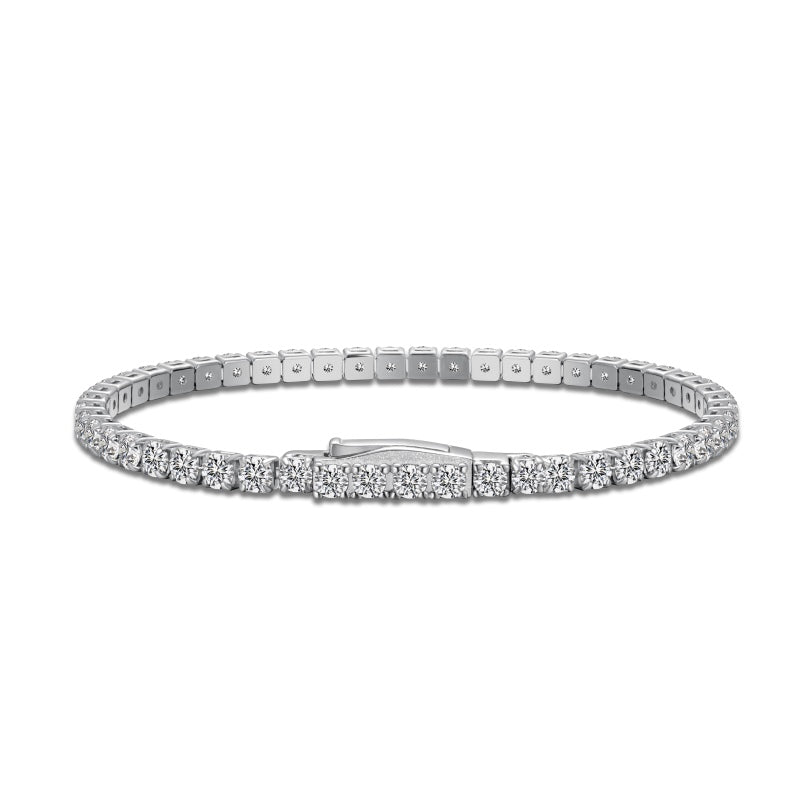 Sterling Silver Premium 3MM Tennis Bracelet